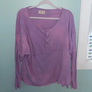 Purple Urban Outfitters Long Sleeve